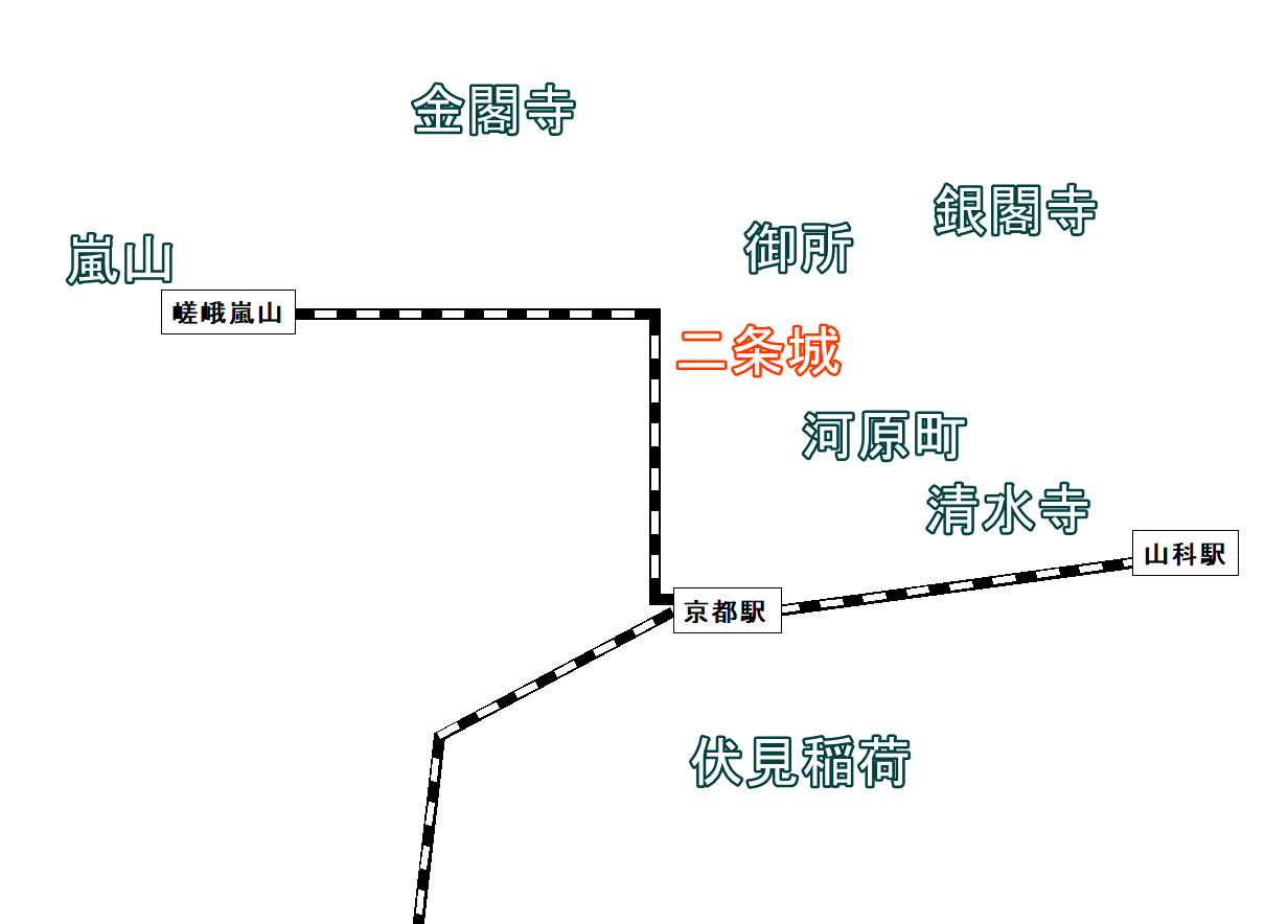 嵐山 から金閣寺への アクセスは嵐電とバスがおすすめ 地元人の嵐山観光ガイド